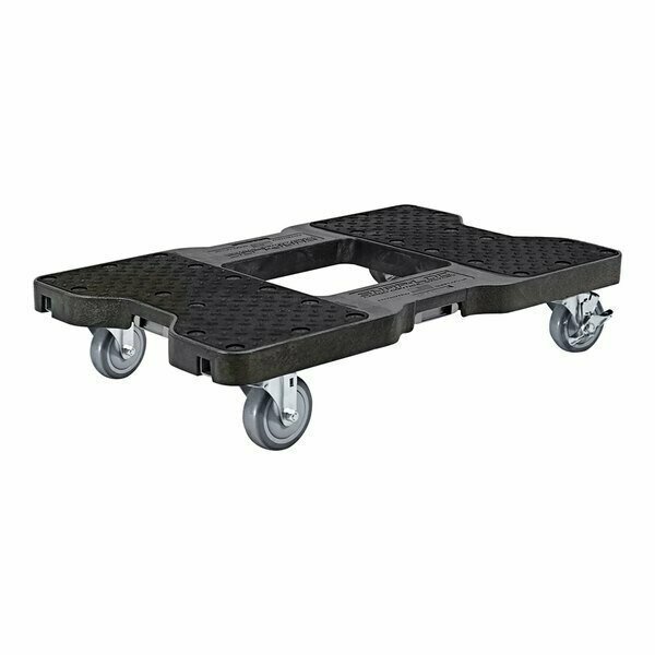 Snap-Loc E-Track Industrial Strength 1500 lb. Black Dolly SL1500D4B 18ASL1500D4B